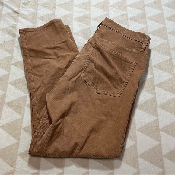J crew vintage slim straight corduroy pants pale mocha - Picture 4 of 8